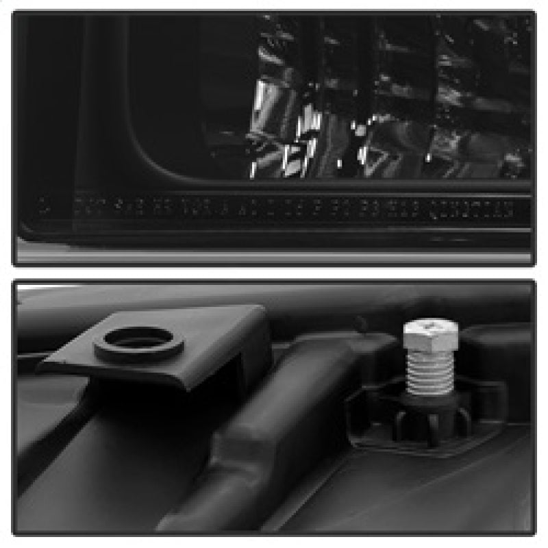 FR SPORT SPYDER Xtune Ford F250 F350 F450 Superduty Excursion 99-04 Headlights Black Smoked...