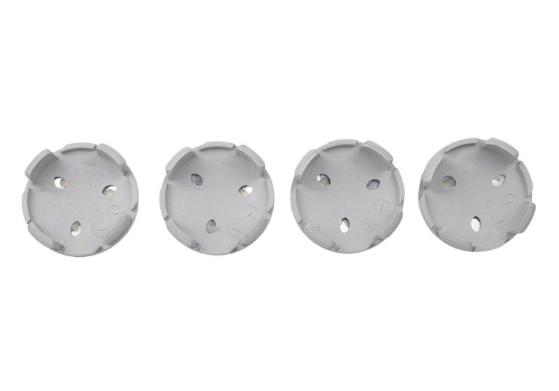 Ford Racing Ford Car Black & Chrome Wheel Center Cap Kit - Satin M-1096K-BCS