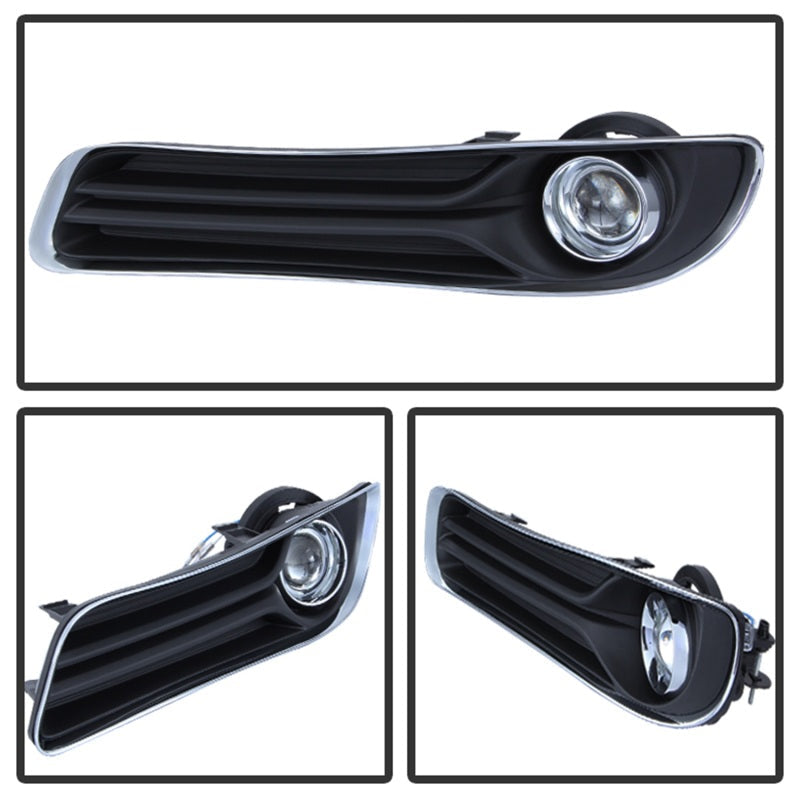 Spyder Chrysler 300 2011-2014 OEM Fog Light W/Universal Switch- Clear FL-C30011-C 5080394