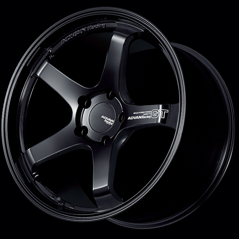 Advan TC4 18x9.5 / +38 Offset / 5x120 / 72.5mm Bore / Racing Gloss Black (No Ring) YAD8J38WB