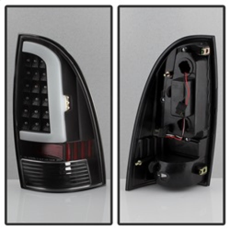 SPYDER xTune Toyota Tacoma 05-15 Tail Lights - Light Bar LED - Black ALT-ON-TT05-LBLED-BK 5082121