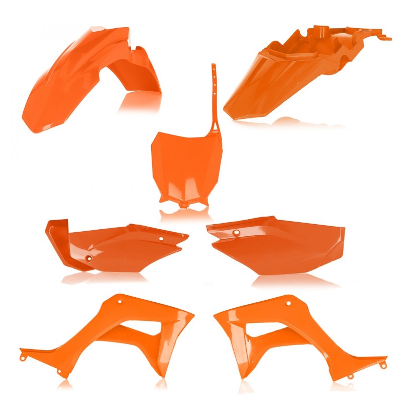 Acerbis 19+ Honda CRF110F Full Plastic Kit - Orange 2861935226
