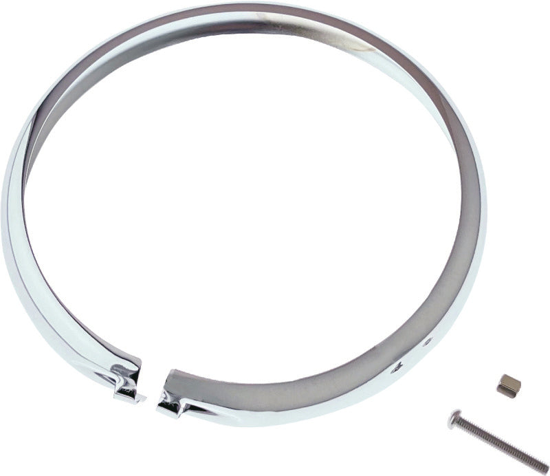 Bikers Choice 5-3/4 Headlight Replcement Chrome Trim Ring 666857