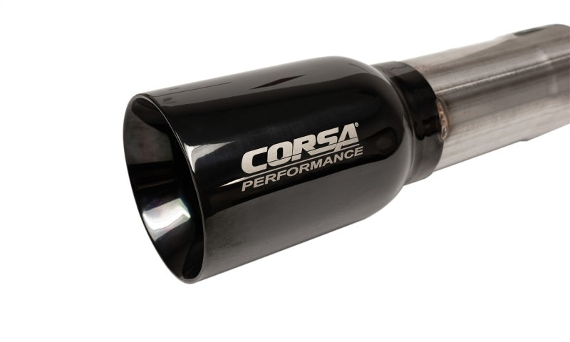FR SPORT Corsa 18-21 Jeep Wrangler JLU 3.6L 2.75in Sport Cat-Back Exhaust w/ Black Tips...