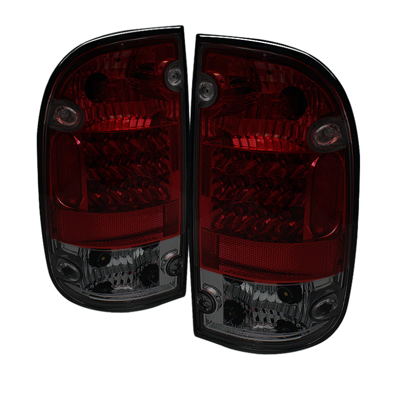 Spyder Toyota Tacoma 95-00 LED Tail Lights Red Smoke ALT-YD-TT95-LED-RS 5033758