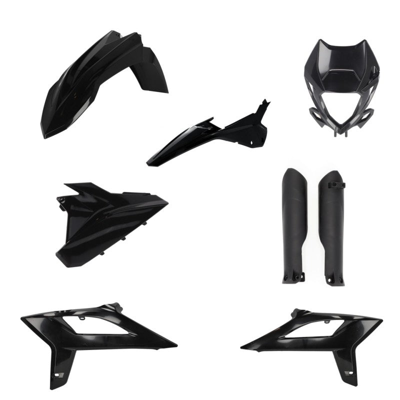 Acerbis 20-22 Beta RR/RC Full Plastic Kit - Black 2936260001