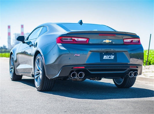 FR SPORT Borla 2016 Chevy Camaro V6 AT/MT ATAK Rear Section Exhaust w/ Dual Mode Valves 11931