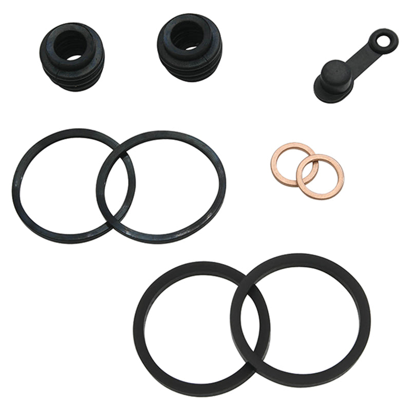 All Balls Racing 16-23 Honda Pioneer 1000 Caliper Rebuild Kit Rear 18-3239