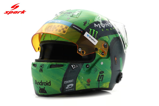 STM Diecast Spark-Model Mclaren F1 Team MCL39 L. Norris Helmet Las Vegas 2025 1:5