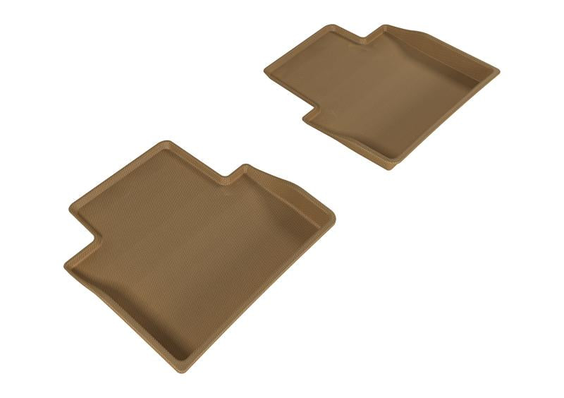 3D MAXpider 2015-2017 Chrysler 200 Kagu 2nd Row Floormats - Tan L1CY00321502