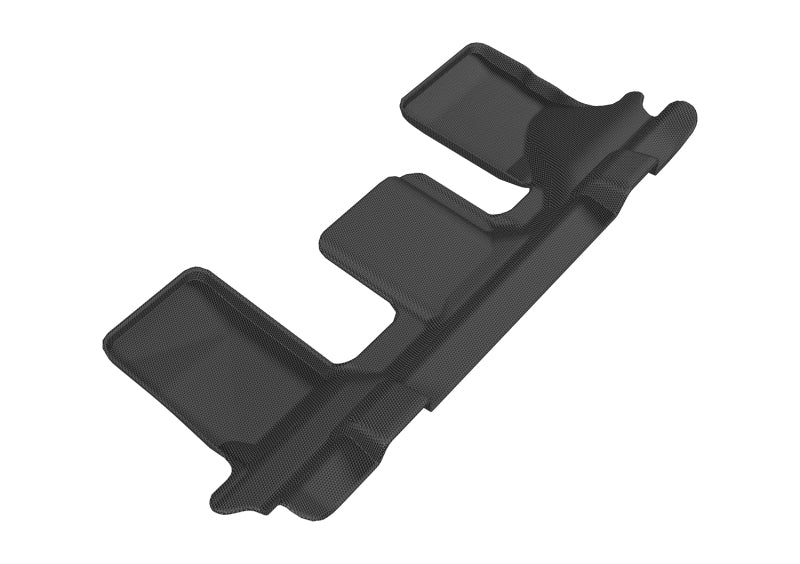 3D MAXpider 2014-2019 Nissan Rogue Kagu 3rd Row Floormats - Black L1NS10131509