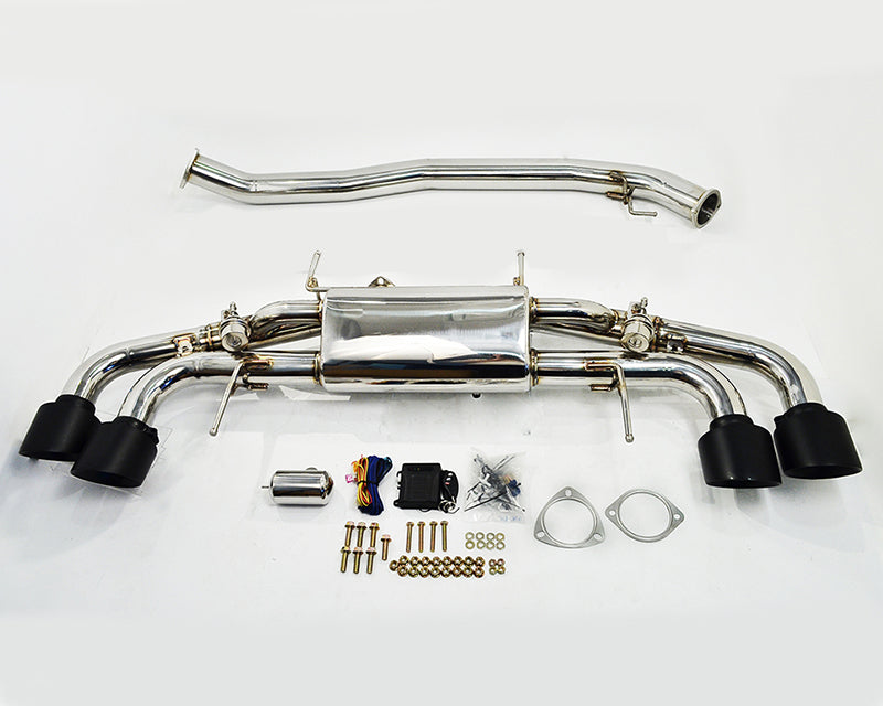FR SPORT Agency Power AP 09+ Nissan R35 GT-R Electronic Vavle Controlled Exhaust Muffler - Matte...