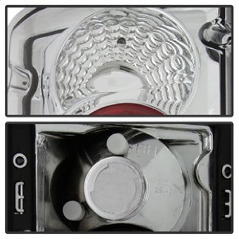 FR SPORT Spyder Ford Excursion 00-06/Econoline 150/250/350/450/550 95-06 Euro Tail Lights Chrm...