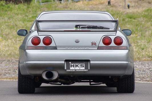 FR SPORT HKS Super Turbo Muffler Ti Bcnr33 Rb26Dett 31029-An008