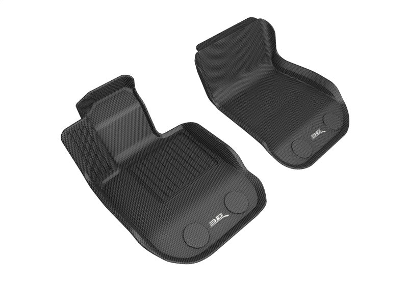 3D MAXpider 20-23 BMW Z4 Kagu 1st Row Floormat - Black L1BM10401509