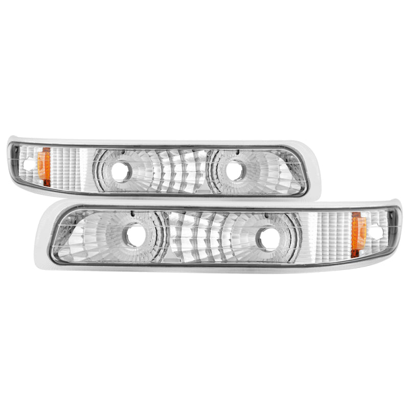 SPYDER Xtune Chevy Silverado 99-02 / Chevy Suburban/TahOE 00-06 Amber Bumper Lights Euro CBL-JH-CS99-AM-E 5064295