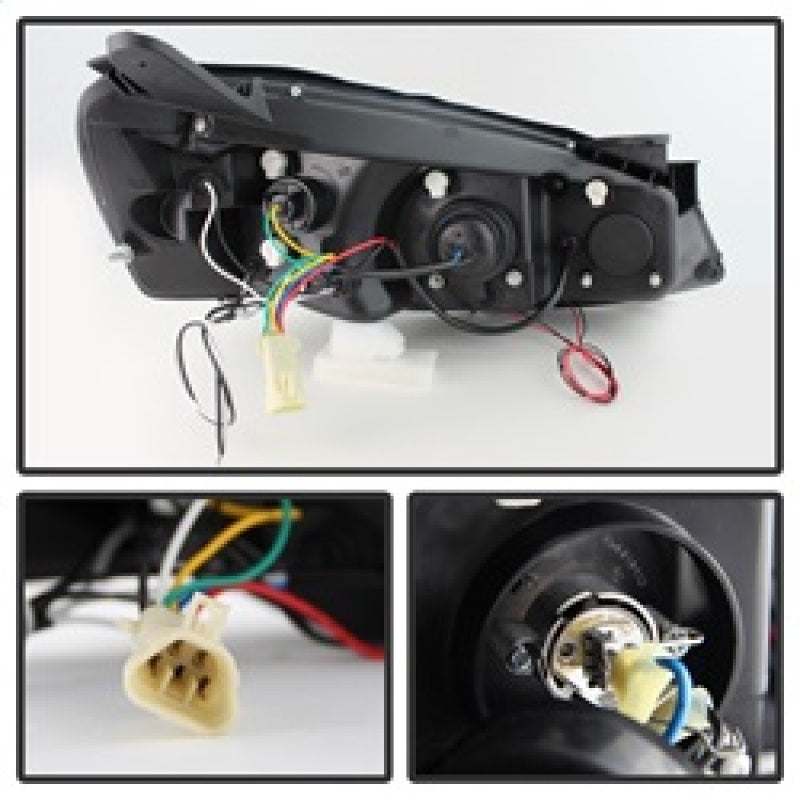 Spyder Pontiac G6 2/4DR 05-08 Projector Headlights LED Halo LED Blk Smke PRO-YD-PG605-HL-BSM 5078612