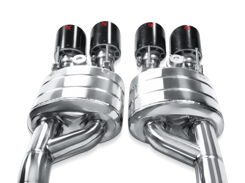 FR SPORT Akrapovic 06-13 Chevrolet Corvette ZO6/ZR1 (C6) Slip-On Line (SS) (Req. Tips) M-CO/SS/1