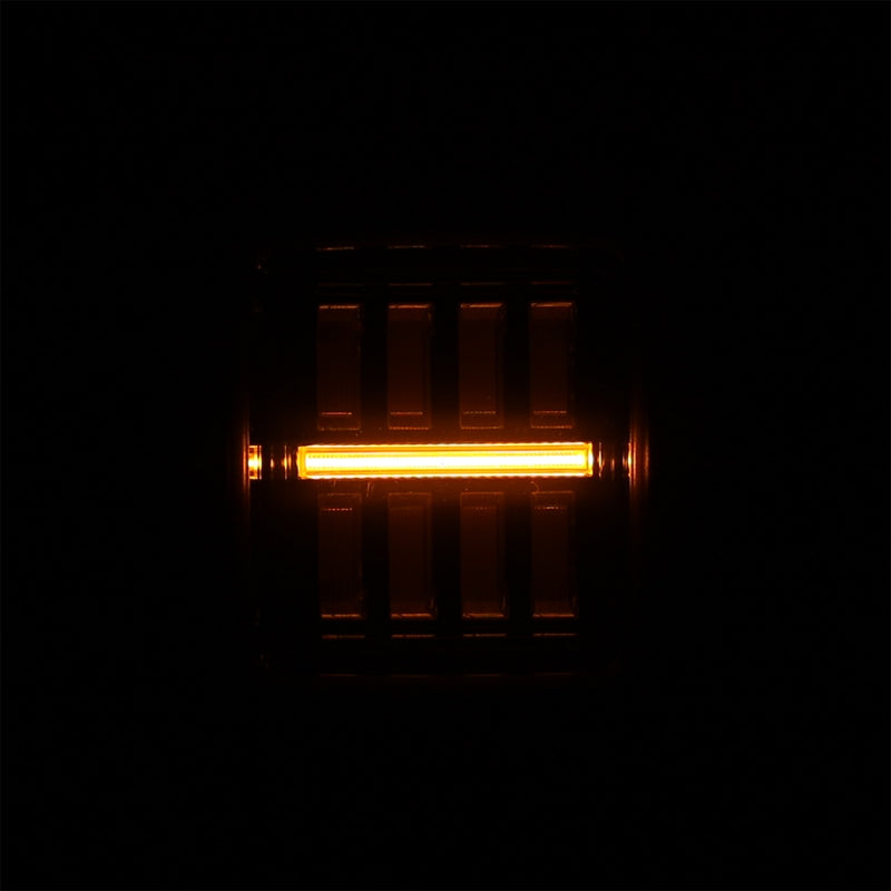 AlphaRex 18-23 Jeep Wrangler JL NOVA Prismatic LED Taillights Alpha-Black 602010 *Discontinued