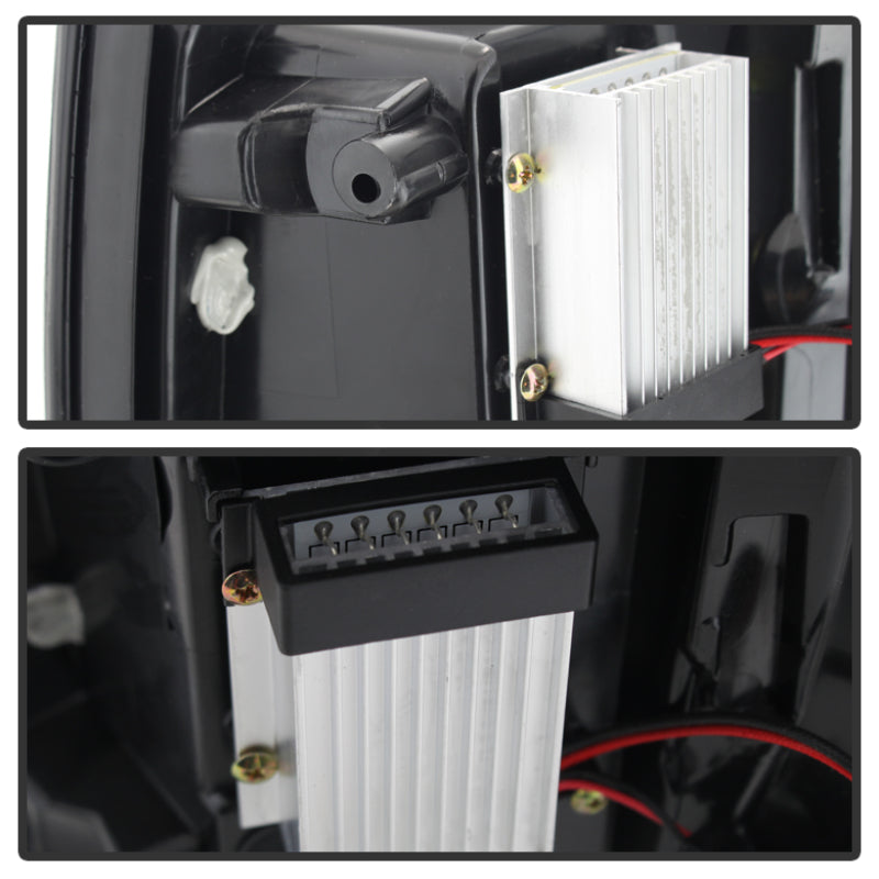 FR SPORT Spyder Ford F150 09-14 LED Tail Lights Black Smoke ALT-YD-FF15009-LED-BSM 5078148 - View 10