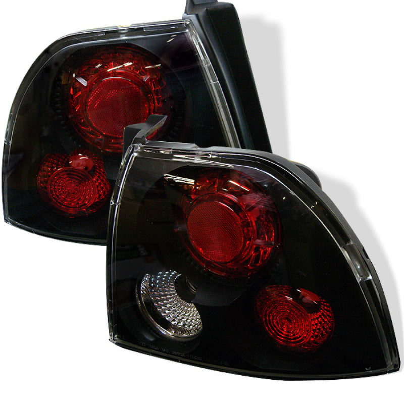 FR SPORT Spyder Honda Accord 94-95 Euro Style Tail Lights Black ALT-YD-HA94-BK 5004147