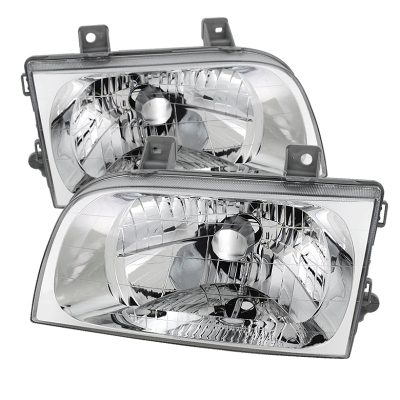 SPYDER Xtune Kia Sportage 98-02 Crystal Headlights Chrome HD-JH-KIASP98-C 9025525