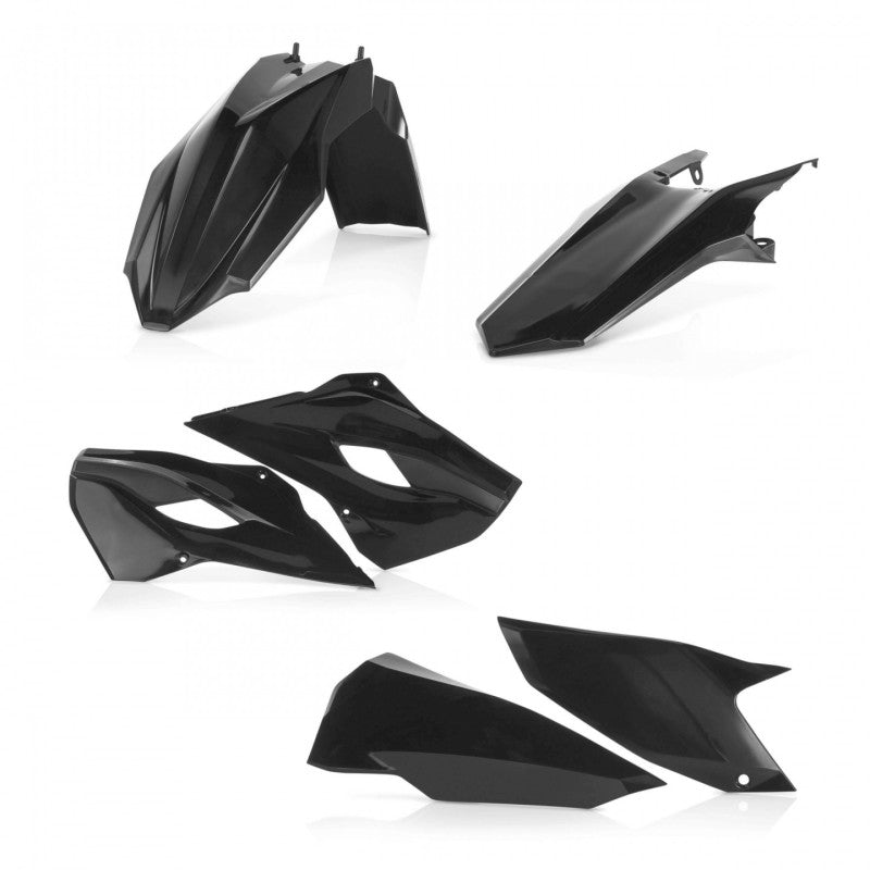 Acerbis 2014 Enduro Plastic Kit - Black 2393430001