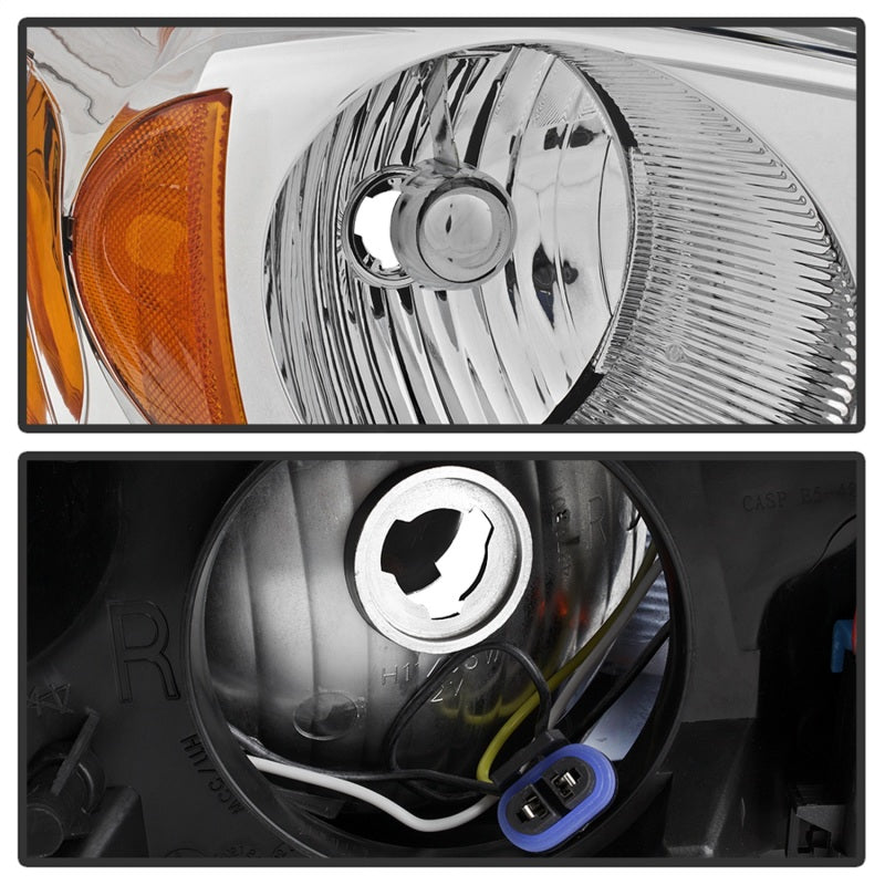 FR SPORT SPYDER xTune 04-08 Chevrolet Malibu Passenger Side OEM Headlights - Right...