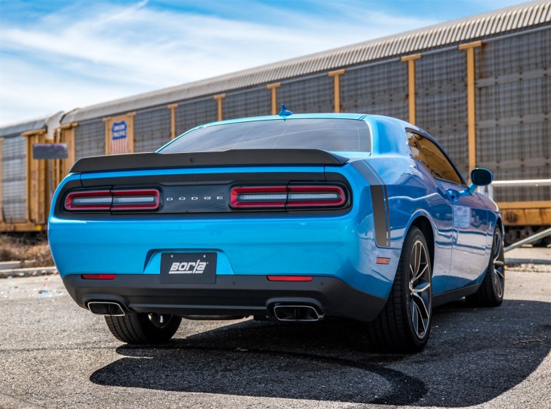 Borla 2015 Dodge Challenger SRT/392 Hemi 6.4L V8 S-TYPE Catback Exhaust w/ Valves Factory Bezel 140640
