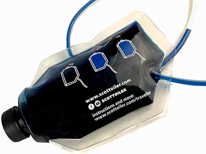 Scottoiler Traveller Expansion Bag - Range Extender for Scottoiler Chain Oilers