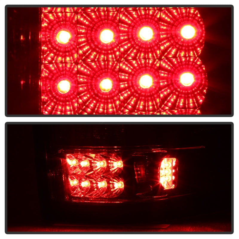FR SPORT SPYDER Xtune Ford F150 Styleside 04-08 (Not Fit Heritage & SVT) LED Tail Lights Smoke...