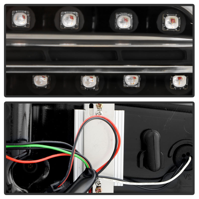 Spyder Chevy Camaro 16-18 Halogen LED Tail Lights Black ALT-YD-CCAM16HAL-SEQ-BK 5087218
