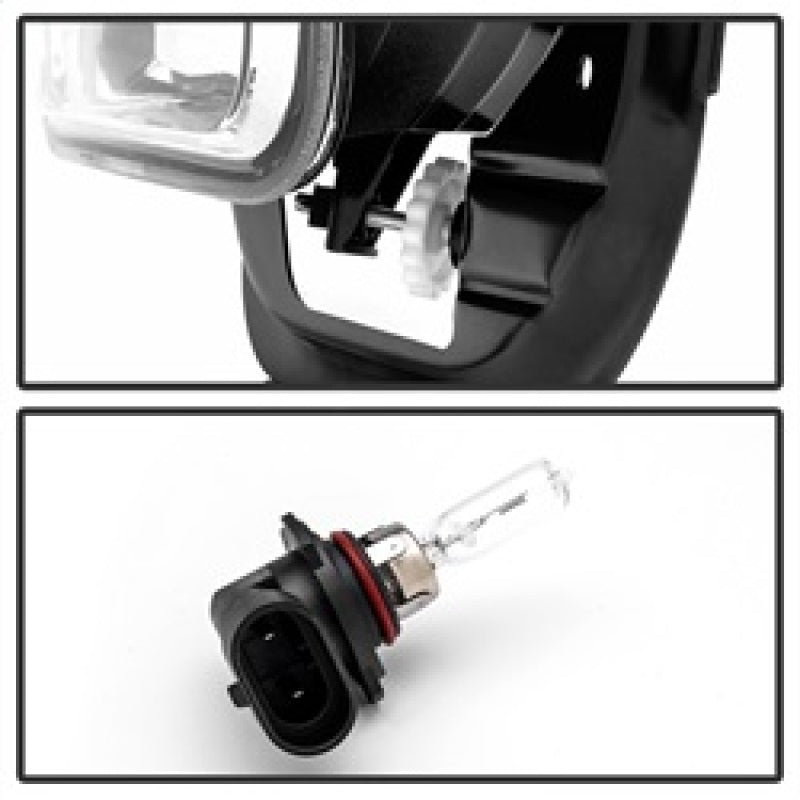 SpyderDodge Ram 2009-2012 OEM Fog Light No Switch Clear FL-DR09-C 5080363