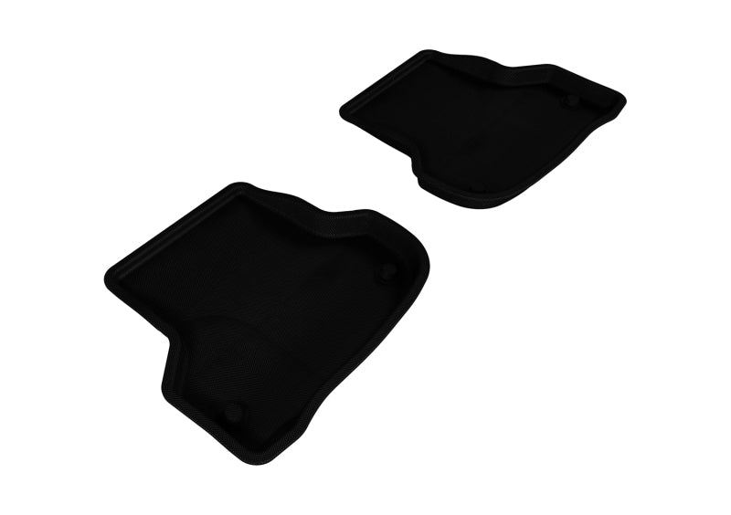 3D MAXpider 2006-2013 Audi A3 Kagu 2nd Row Floormats - Black L1AD00521509