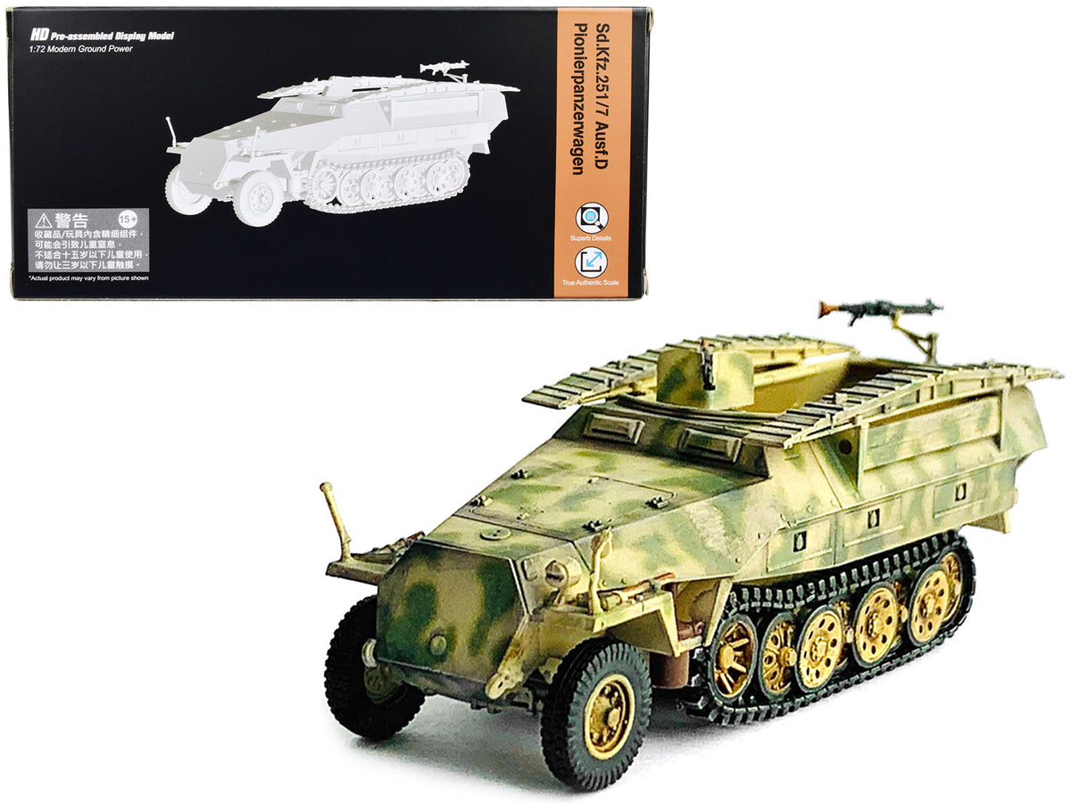 Rapid Vehicles German Sd.Kfz. 251/7 Ausf.D Pionierpanzerwagen Armored Vehicle "NEO Dragon Armor"...