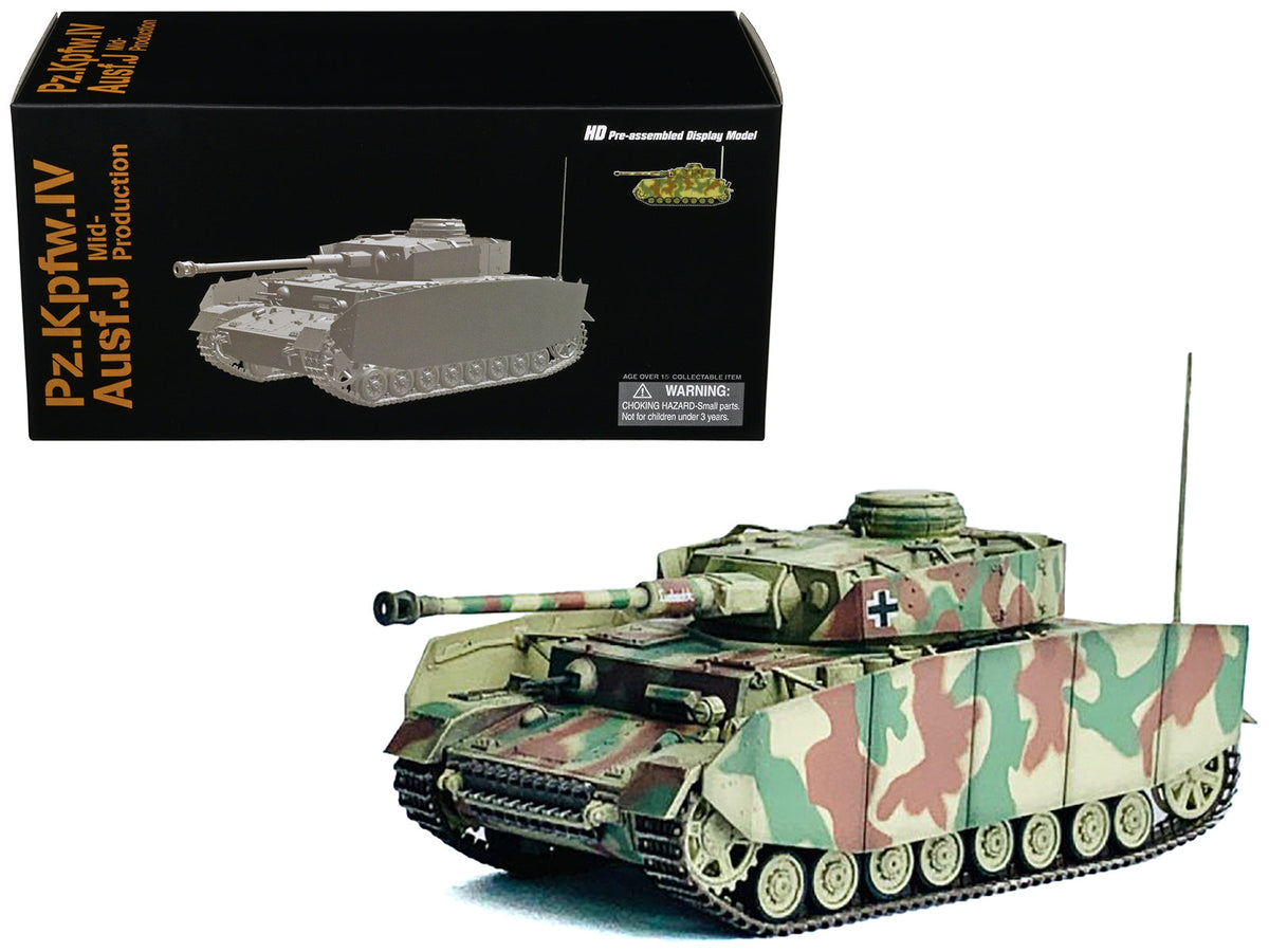 Rapid Vehicles Germany Pz.Kpfw.IV Ausf.J Mid Production Tank "Pz.Abt.115 15.Pz.Gren.Div. Champs...