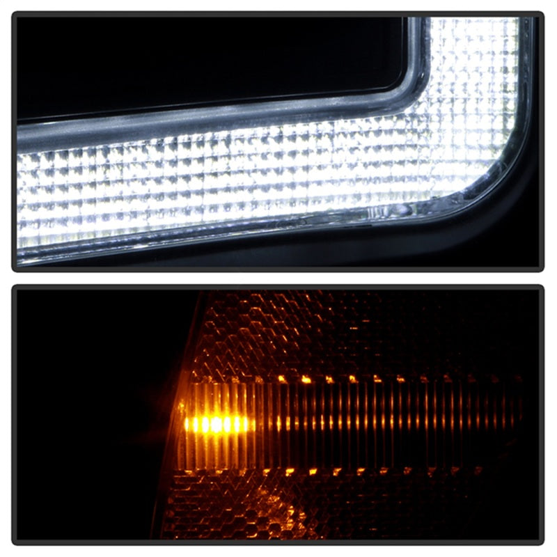 FR SPORT SPYDER Signature 20-21 Ford F150 (Halogen Model) Proj. Headlights - Black...