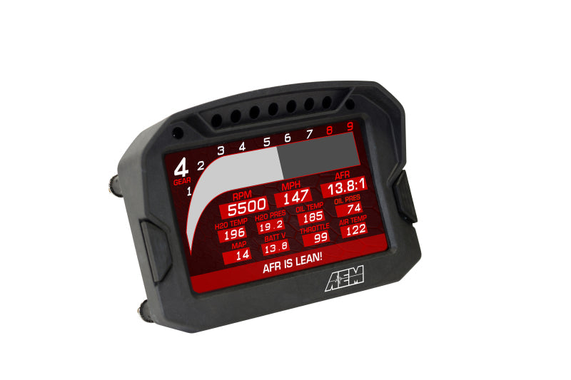 AEM CD-5L Carbon Logging Digital Dash Display 30-5601