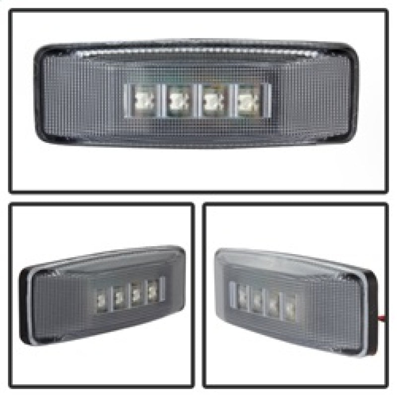 FR SPORT SPYDER Xtune Dodge Ram 94-02 Dually 2 Red LED+2 Amber LED Fender Lights 4pcs Clear...
