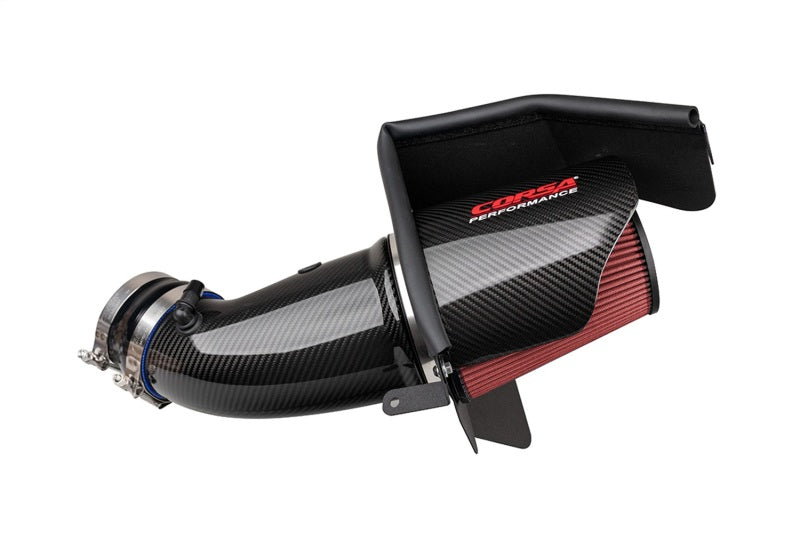 CORSA Performance Corsa 19-21 Dodge Challenger SRT/Hellcat/Redeye/Demon Carbon Fiber Air Intake w/ DryTech 3D No Oil 44004D