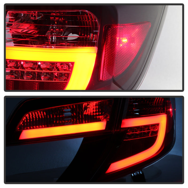 FR SPORT Spyder Toyota Camry 12-14 Light Bar LED Tail Lights Black ALT-YD-TC12-LBLED-BK 5079411 -...