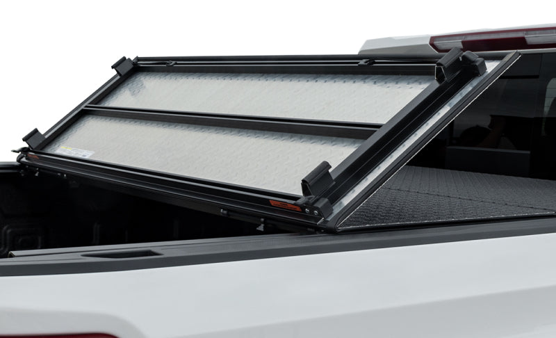 Access LOMAX Professional Series Tri-Fold Cover 04-18 Ford F-150 5ft 6in Short Bed Diamond Plate B0010019