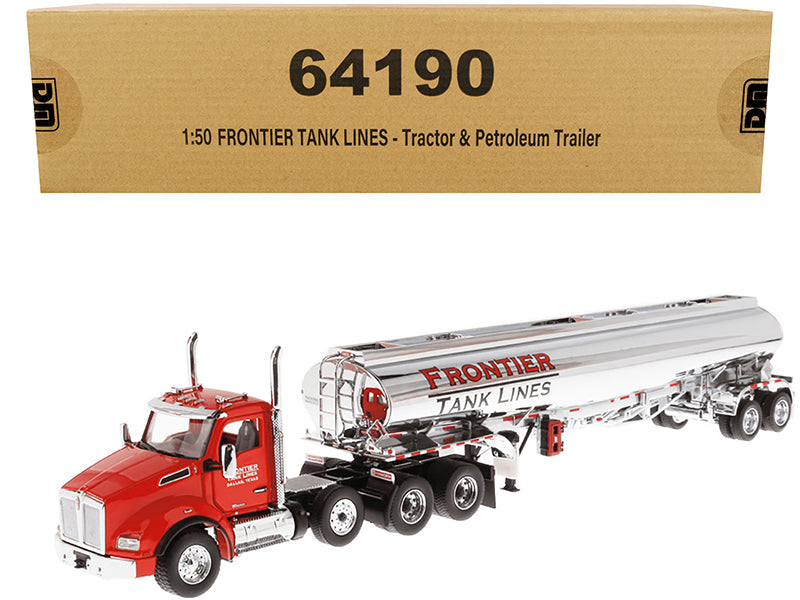 Rapid Vehicles Kenworth T880 SBFA Tandem Day Cab Truck with Pusher Axle and Heil FD9300/DT-C4...