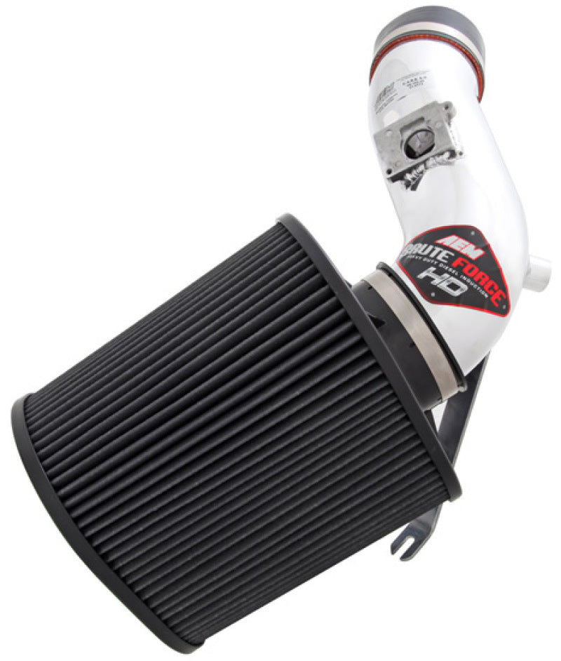 FR SPORT AEM Induction AEM 04-06 Ford F Series Super Duty Diesel Polished Workhorse 6.0L Power...