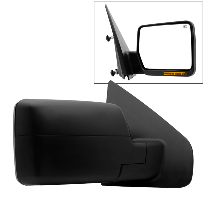 FR SPORT SPYDER Xtune Ford F150 04-06 Power Heated Amber LED Signal OE Mirror Right...