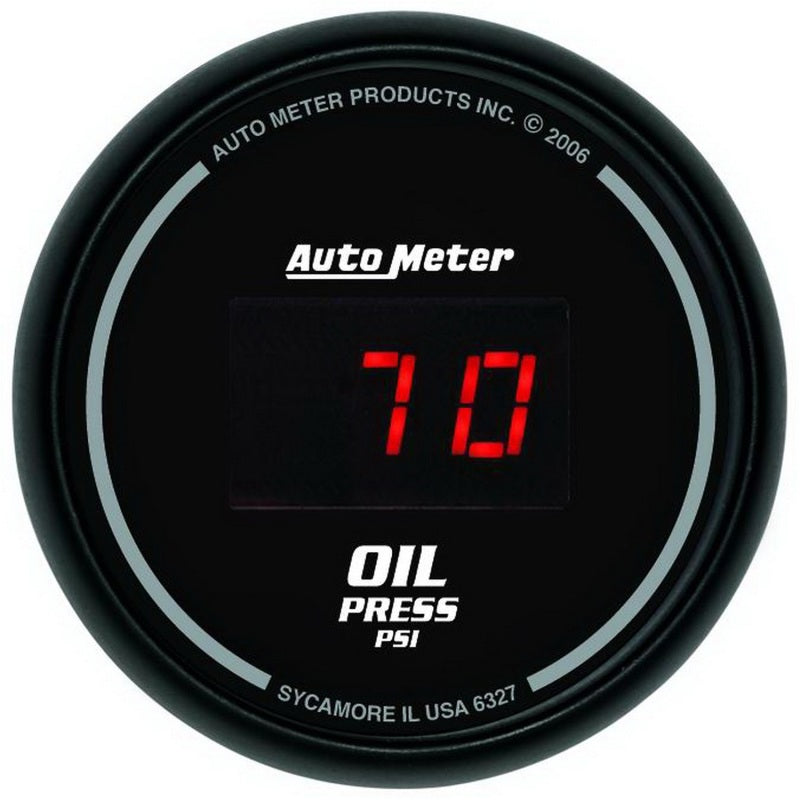 FR SPORT Autometer Digital 5-Gauge Kit - Sport Comp ATM6300 - View 6