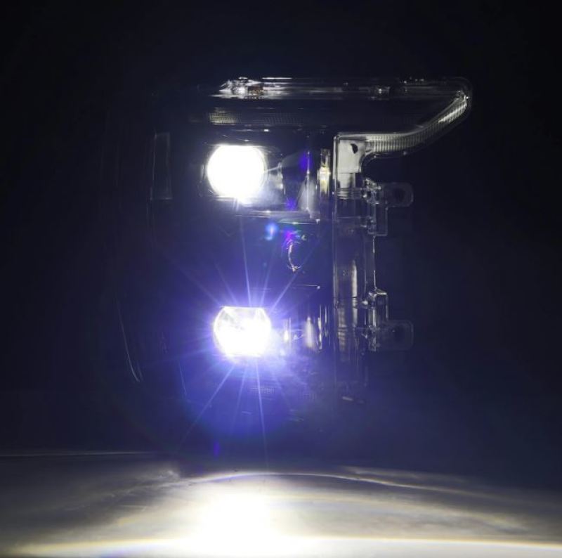 FR SPORT AlphaRex 21-22 Ford F150 Luxx-Series Projector Headlights Alpha-Black w/Activ Light/Seq...