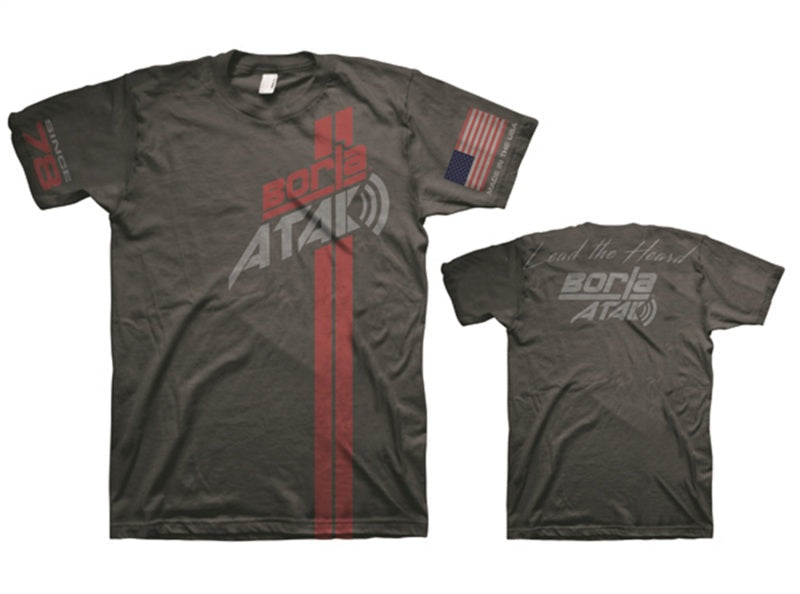 Borla Mens ATAK T-Shirt Charcoal - Small 21562