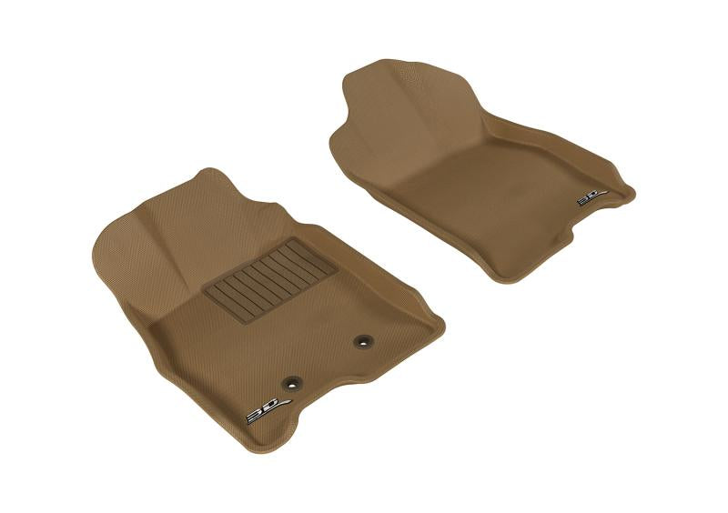 3D MAXpider 2006-2011 Buick Lucerne Kagu 1st Row Floormat - Tan L1BC01711502