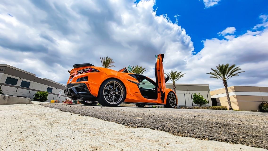 Jesse Iwuji Performance Vertical doors | Chevrolet Corvette C8 Z06 2023-2025  Lambo Door...